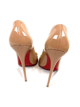 Load image into Gallery viewer, Louboutin Nude Kate heel
