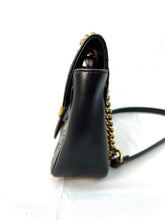 Load image into Gallery viewer, Gucci black GG Black Marmont Small Crossbody
