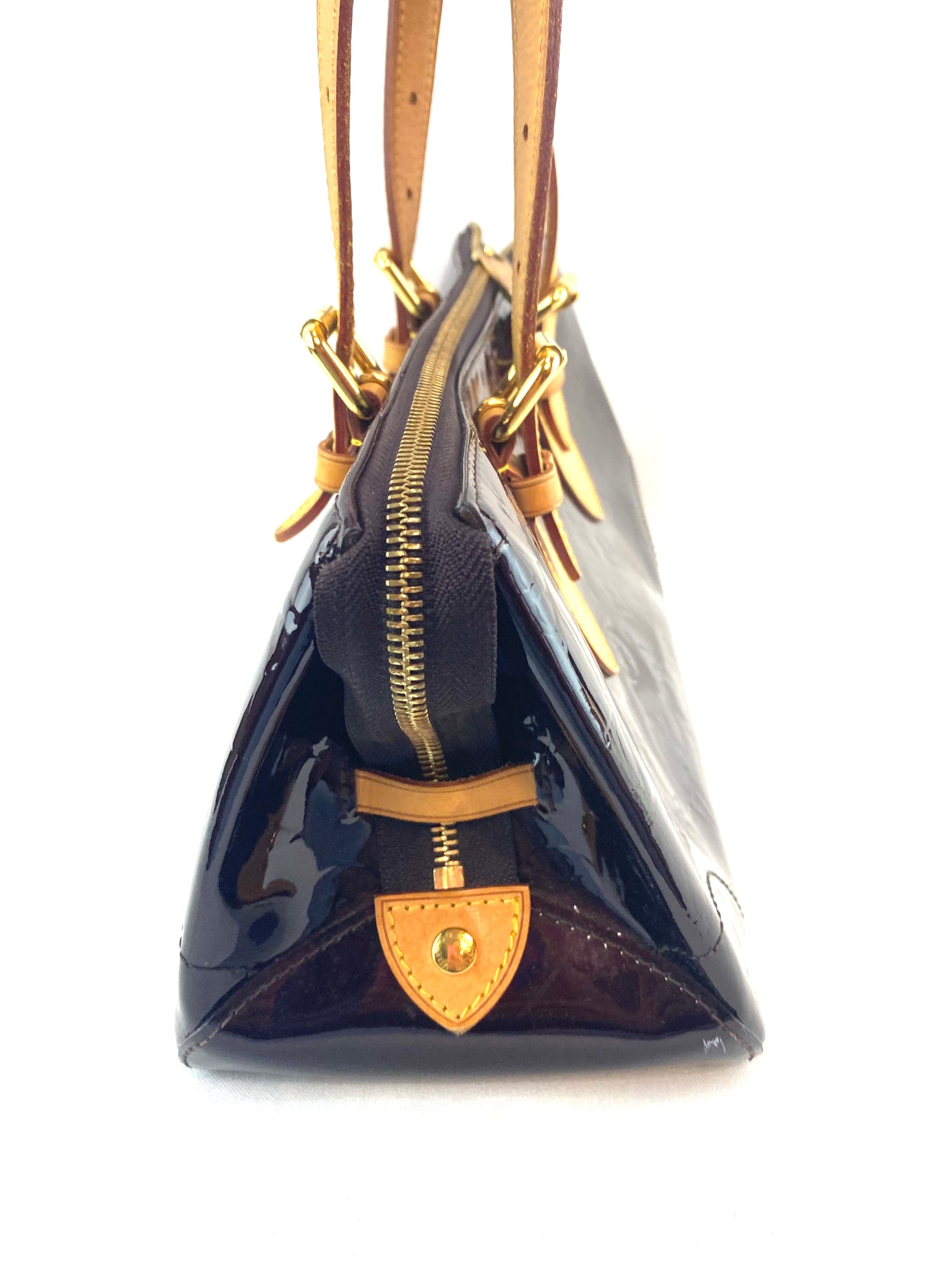 Louis Vuitton Rosewood Avenue Handbag Vernis – thankunext.us
