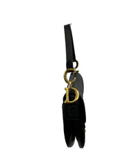 Load image into Gallery viewer, Christian Dior Saddle Black Bag
