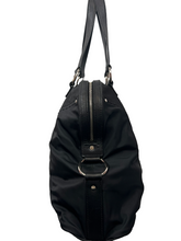 Load image into Gallery viewer, YSL Black Nylon Large Muse Tote Shoulder Bag
