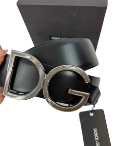 Dolce Gabbana Black Mens Belt