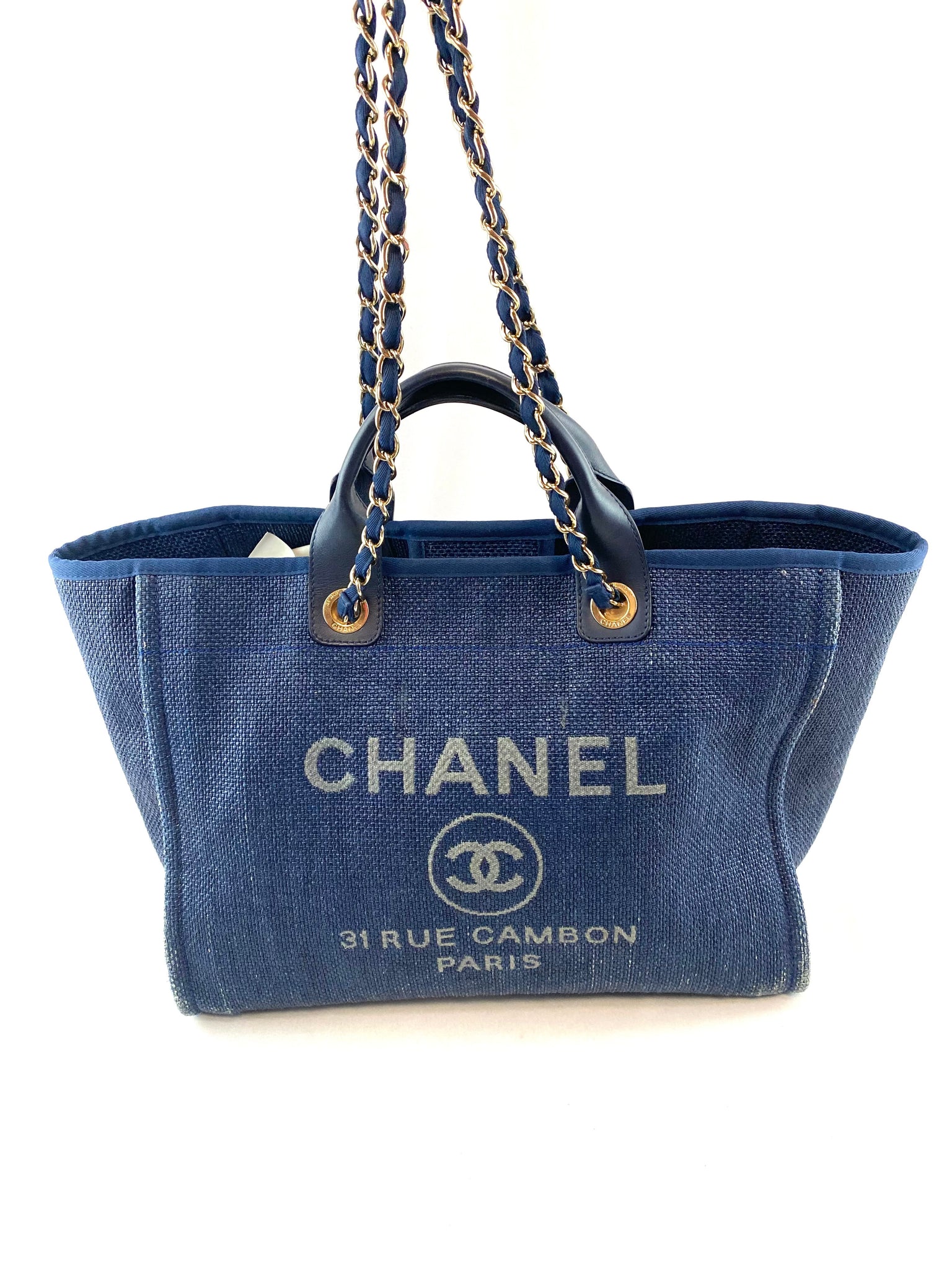 Chanel Deauville Shopping Tote