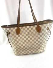 Load image into Gallery viewer, Louis Vuitton Neverfull Damier Azur MM
