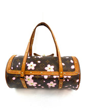 Load image into Gallery viewer, Louis Vuitton Takashi Murakami Cherry Blossom Papillon Handbag
