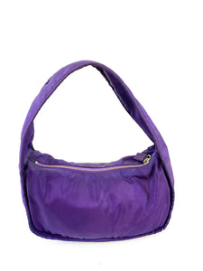 Prada Purple Nylon Handbag