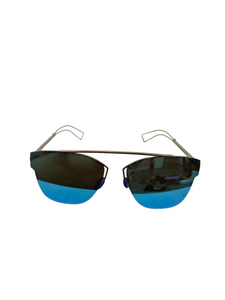 Christian Dior Blue Reflective Sunglasses