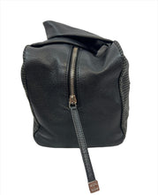 Load image into Gallery viewer, Chanel Black Perforated Leather Bowler Handbag
