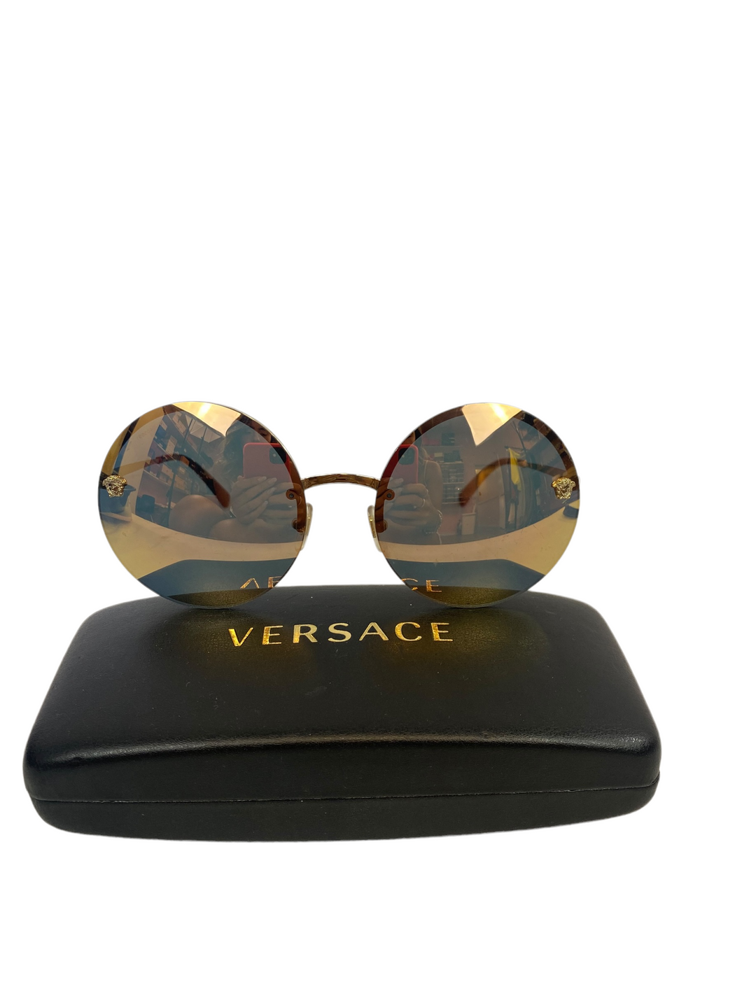 Versace Round Sunglasses