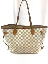 Load image into Gallery viewer, Louis Vuitton Neverfull Damier Azur MM
