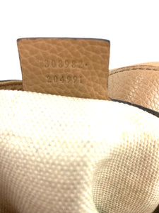 Gucci Soho Hobo Nude Leather Shoulderbag