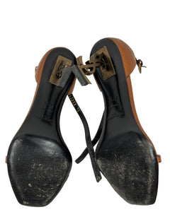 YSL Saint Laurent Opyum Brown Sandal