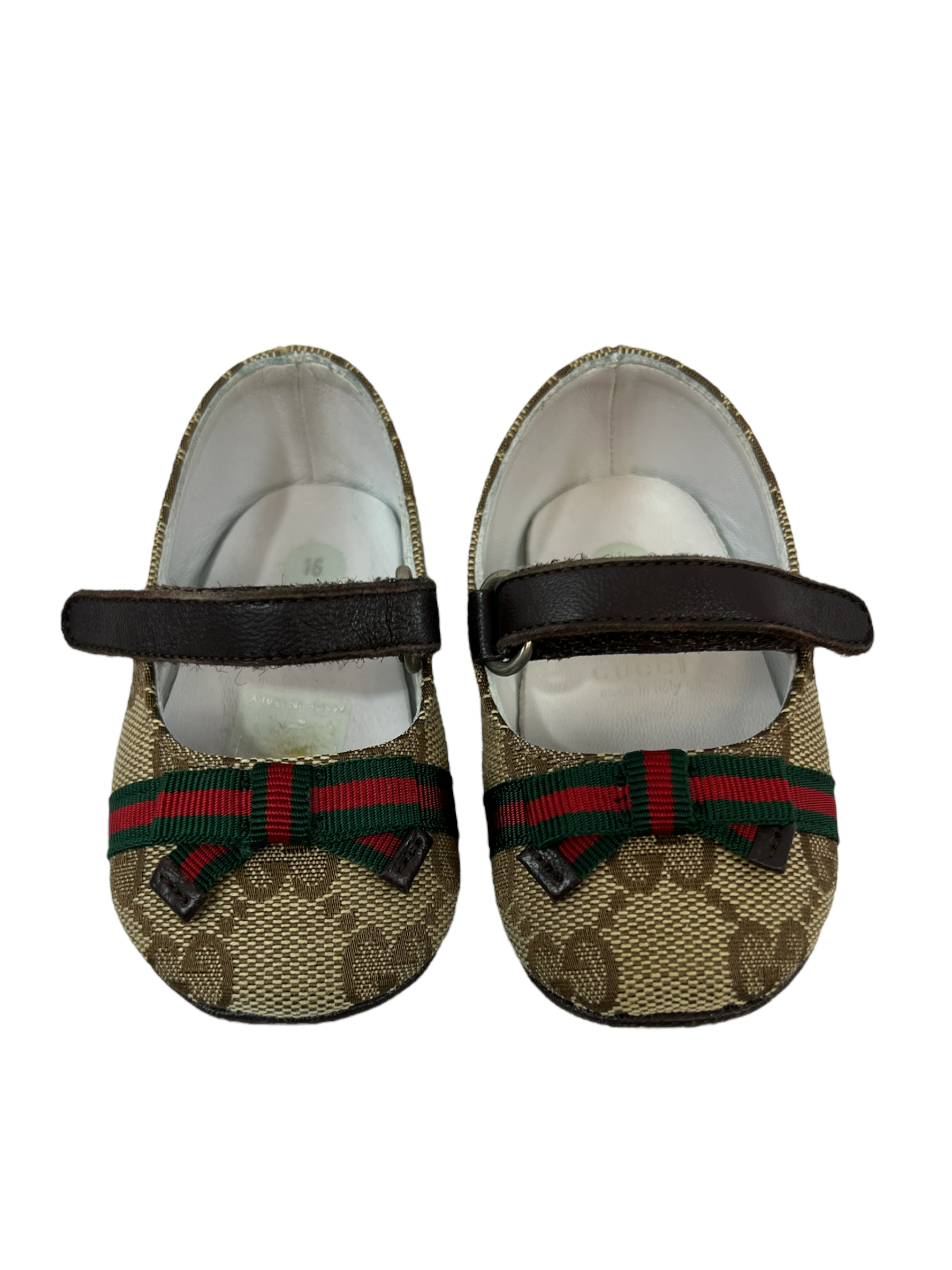 Gucci Baby Girl shoes pre walker size 16