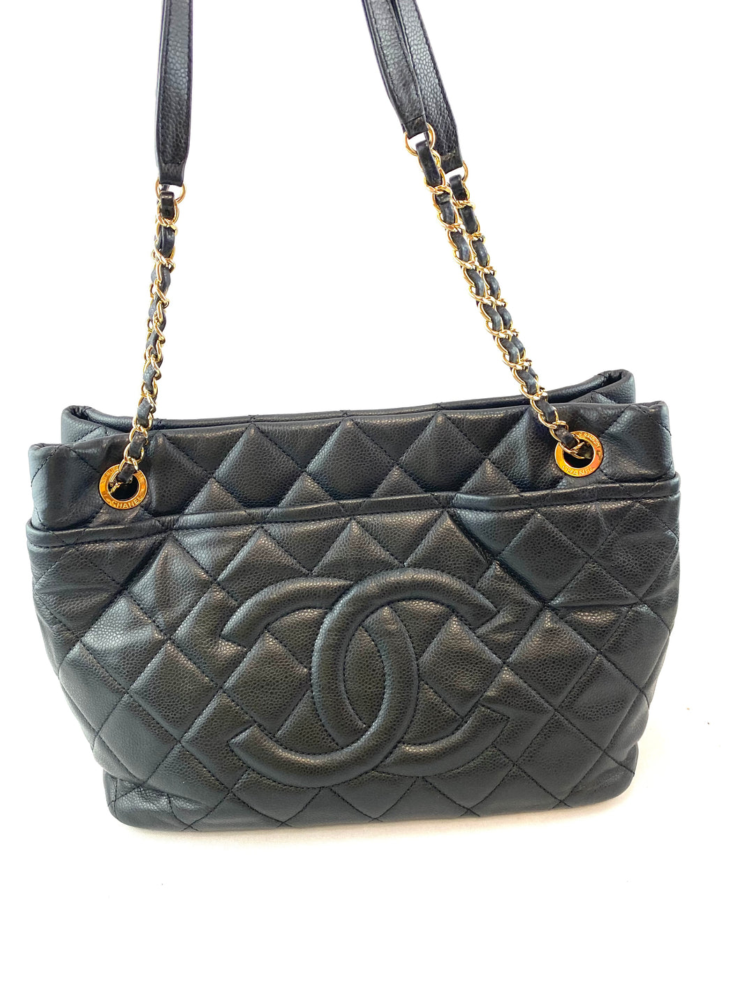 Chanel Quilted Caviar Tote