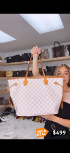 Louis Vuitton Neverfull Damier Azur MM