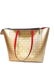 Carolina Herrera Gold Tote