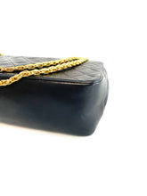 Load image into Gallery viewer, Chanel Vintage Black Medium Flap Bag
