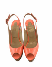 Load image into Gallery viewer, Christian Louboutin Wedge Neon Sandal
