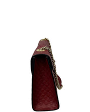 Load image into Gallery viewer, Gucci Red Microguccissima  Medium Emily Shoulder Bag
