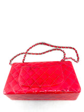 Load image into Gallery viewer, Chanel Red Patent Flap Bag
