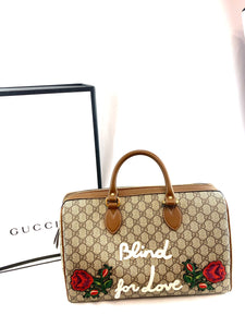 Gucci Boston Blind for Love Handbag