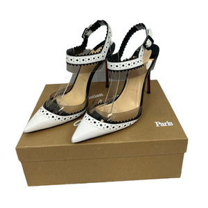 Christian Louboutin Chouette Black and white