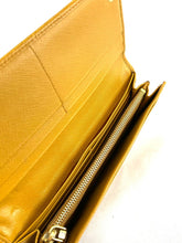 Load image into Gallery viewer, Prada Yellow Leather Wallet
