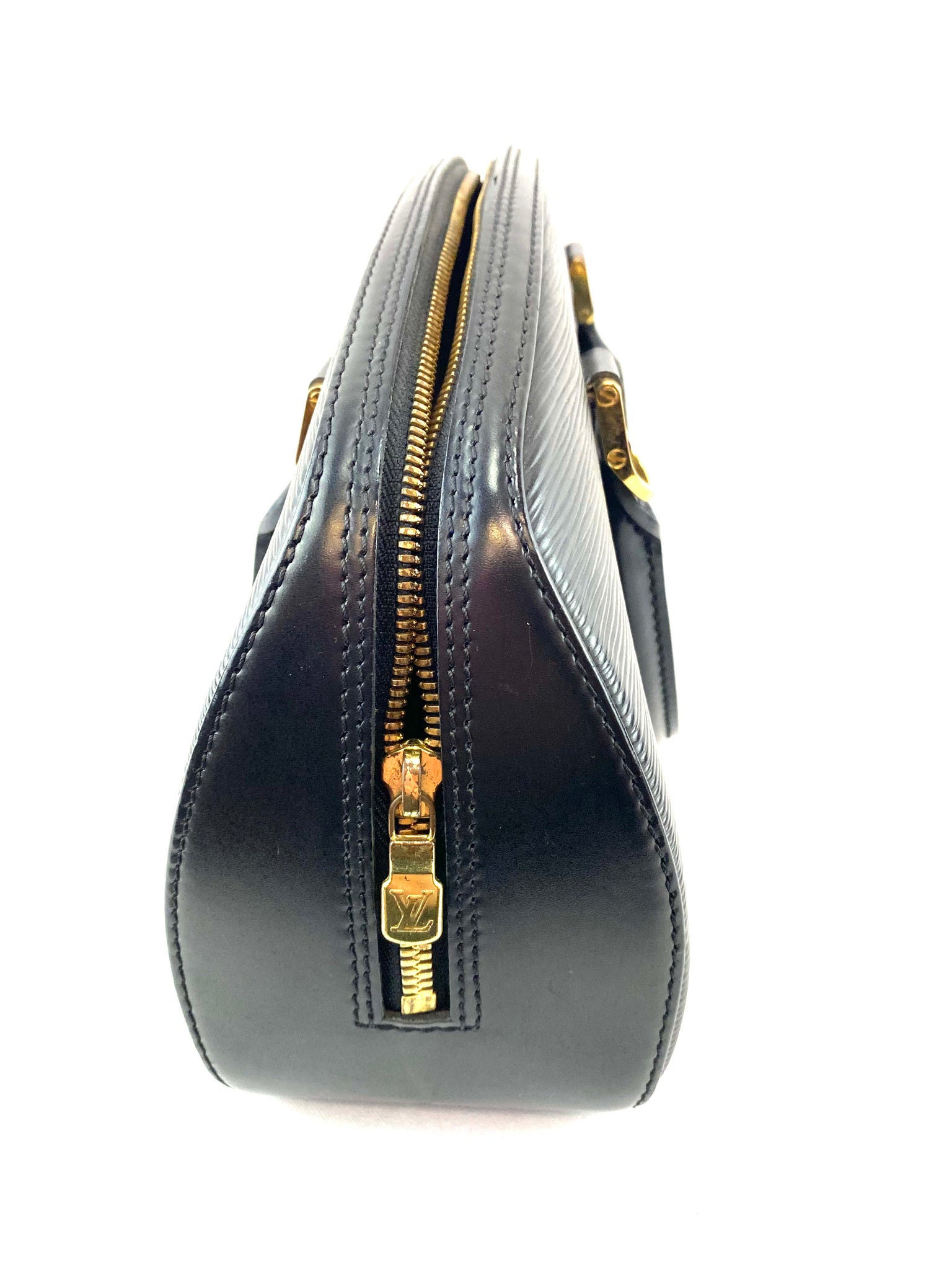 Authentic Louis Vuitton Black Epi Jasmin Bag