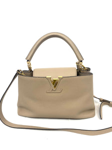 Louis Vuitton Taurillon Capucines PM Handbag/ Crossbody