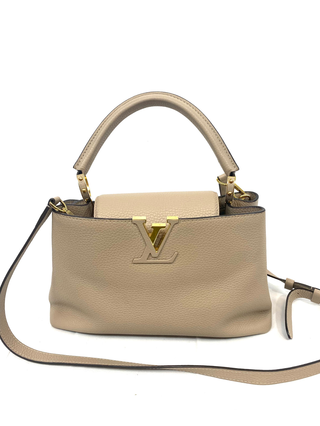 Louis Vuitton Taurillon Capucines PM Handbag/ Crossbody