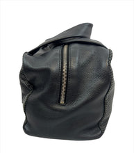 Load image into Gallery viewer, Chanel Black Perforated Leather Bowler Handbag
