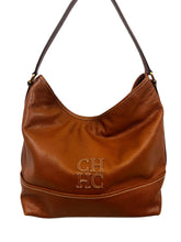 Load image into Gallery viewer, Carolina Herrera Brown Leather Hobo
