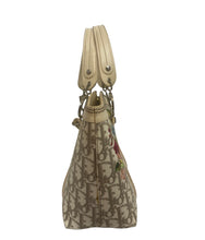 Load image into Gallery viewer, Christian Dior Beige Monogram Floral Trotter Bag
