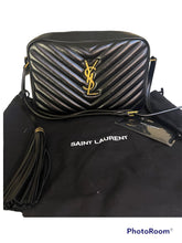 Load image into Gallery viewer, YSL Lou black crossbody
