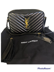 YSL Lou black crossbody