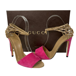 Gucci Pink Sandal Heel