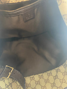 Gucci Hobo Guccissima Canvas Handbag