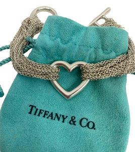 Tiffany & Co. Multi Strand Heart Bracelet