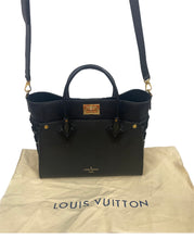 Load image into Gallery viewer, Louis Vuitton On My Side MM Black Bag
