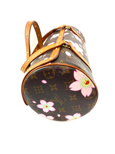 Louis Vuitton x Takashi Murakami Monogram Cherry Blossom Papillon tote bag  - ShopStyle