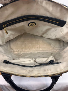 Tory Burch Black Robinson Tote