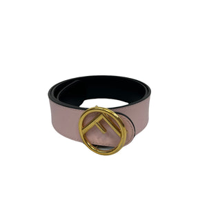 Fendi Black/Pink reversible belt