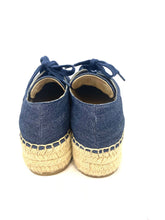 Load image into Gallery viewer, Prada Denim Espadrille
