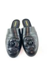 Load image into Gallery viewer, Chanel Camellia Flower Mules
