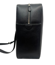 Load image into Gallery viewer, BALENCIAGA Black Leather Medium Triangle Duffle Bag
