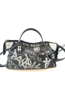 Balenciaga Graffiti City Bag