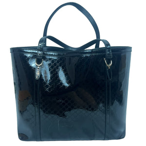 Gucci Black Guccissima Tote