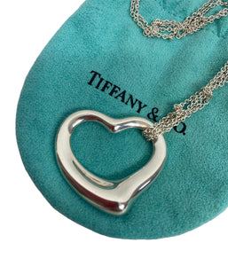 Tiffany & Co. Open Heart Pendant