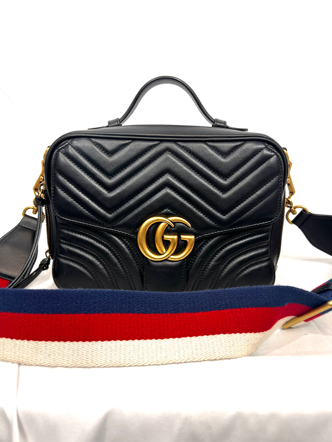 Gucci guitar strap bag sales