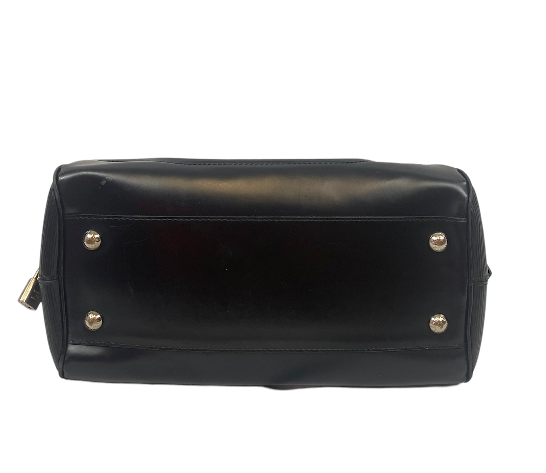 Louis Vuitton Bowling Epi Black Montaigne handbag – thankunext.us